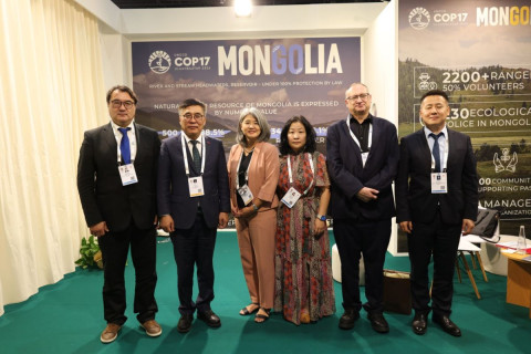 Азийн хөгжлийн банк цөлжилтийн эсрэг талуудын 17 дугаар бага хурлыг бүрэн дэмжиж ажиллана