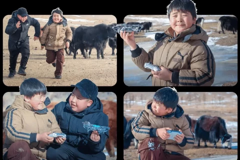 Дроноор малаа туудаг Монгол хүүхдүүдийг дэлхийн алдарт Associated Press агентлаг онцолжээ