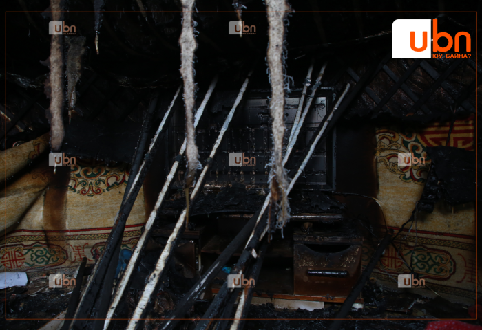 Таван ханатай гэр шатсаны улмаас 62 настай иргэн нас баржээ