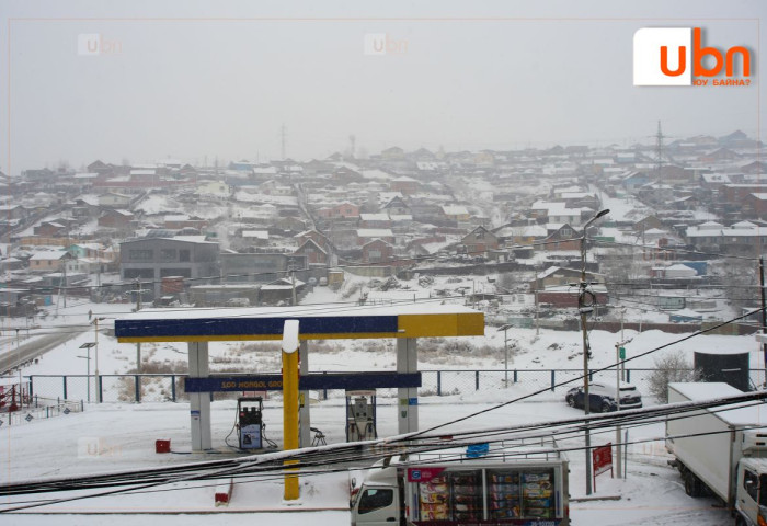 ЦАГ АГААР: Маргааш Улаанбаатарт -10 хэм хүйтэн. Цастай