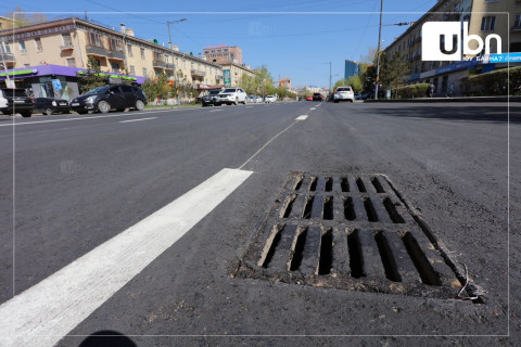 Нийслэлд энэ жил 19 байршилд 11.7 км авто замын борооны ус зайлуулах шугам угсарна