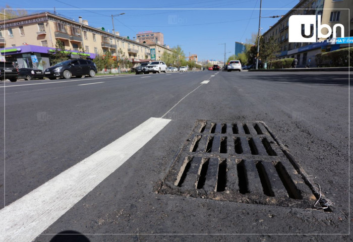 Нийслэлд энэ жил 19 байршилд 11.7 км авто замын борооны ус зайлуулах шугам угсарна