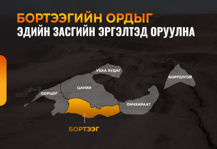 Бортээгийн ордыг эдийн засгийн эргэлтэд оруулах бэлтгэл ажил эхэллээ