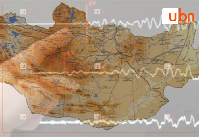 Хөвсгөл аймгийн Ханх сумын нутагт 4.5 магнитудын хүчтэй газар хөдөлжээ