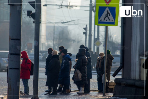 Улаанбаатарт шөнөдөө -36 хэм, өдөртөө -27 хэм хүйтэн