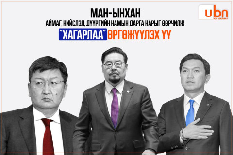 МАН-ынхан аймаг, нийслэл, дүүргийн намын дарга нарыг өөрчилж “хагарлаа“ ӨРГӨЖҮҮЛЭХ ҮҮ