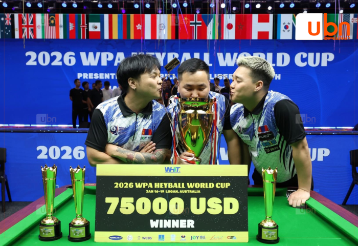 Монголын баг “HEYBALL”-ын багийн дэлхийн цомд түрүүлэв