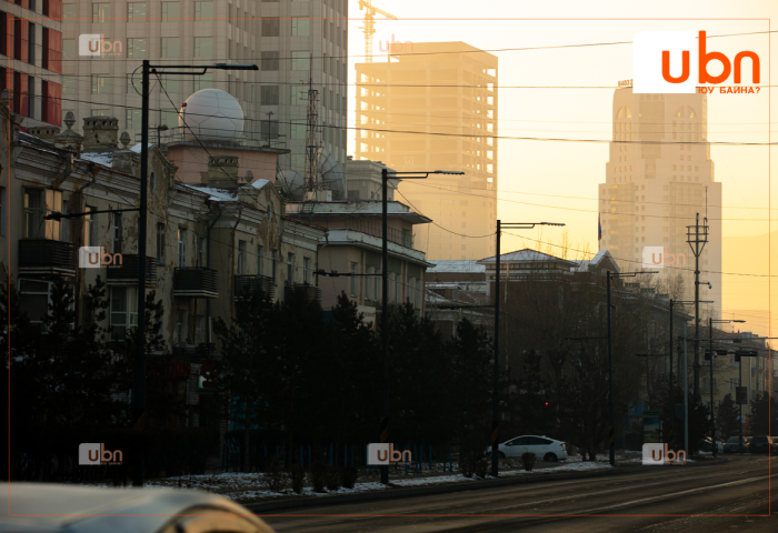 МАРГААШ: Улаанбаатарт -21 хэм хүйтэн