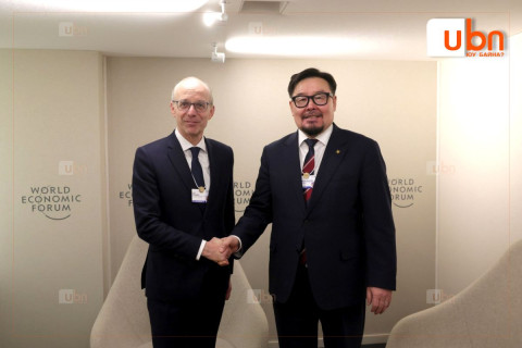 Ерөнхий сайд Г.Занданшатар Швейцарын Холбооны Улсын Ерөнхийлөгч Ги Пармелантай уулзлаа