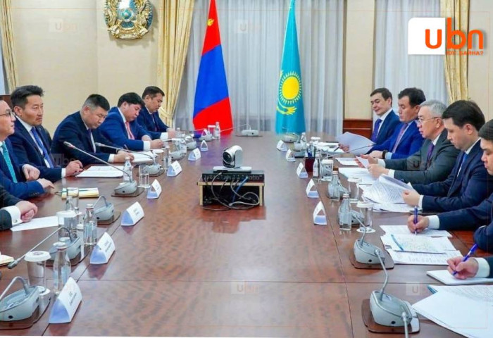 Монгол, Казахстан хоёр улсын хамтын ажиллагааны асуудлаар өндөр түвшний ажлын уулзалт боллоо
