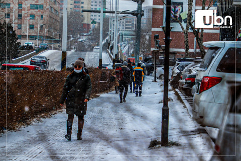 Улаанбаатарт -13 хэм хүйтэн, ялимгүй цастай