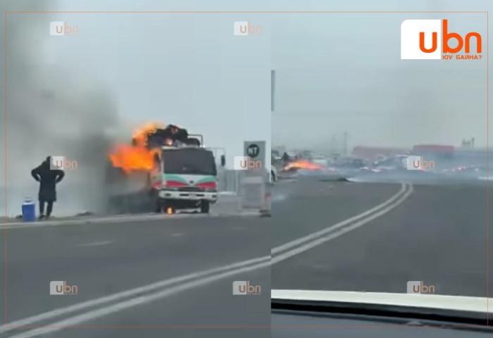 Ачааны автомашин шатаж 38 настай жолооч нас баржээ