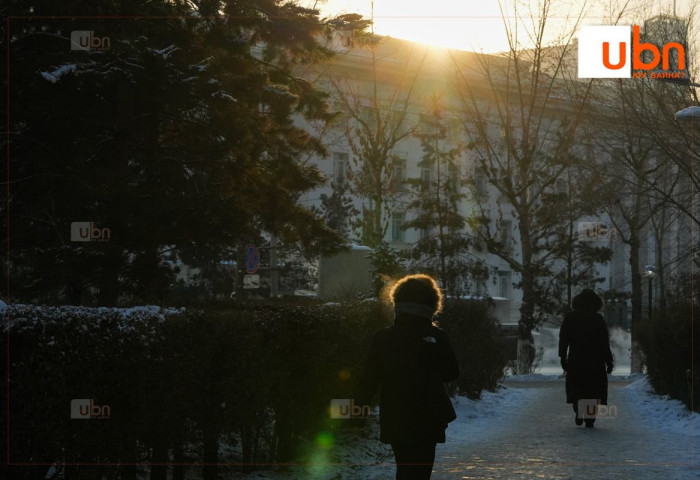 ӨГЛӨӨНИЙ МЭНД: Улаанбаатарт өдөртөө -8 хэм хүйтэн