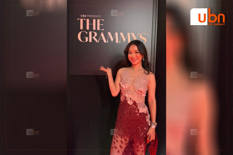 Лос Анжелес хотод болсон Грэммийн шагнал гардуулах ёслолд дэд сайд асан ОБУНА буюу Б.Болор-Эрдэнэ уригдан оролцжээ