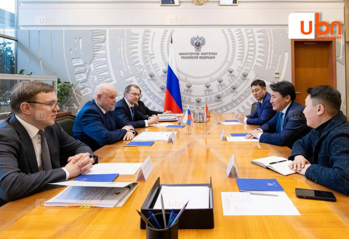 АЙЛЧЛАЛ: АҮЭБ-ийн сайд Г.Дамдинням ОХУ-ын Эрчим хүчний сайд С.Е.Цивилевтай албан уулзалт хийлээ