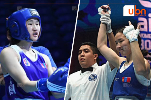 Эмэгтэй боксчид өнөөдөр мөнгөн медалийн төлөө тулалдана