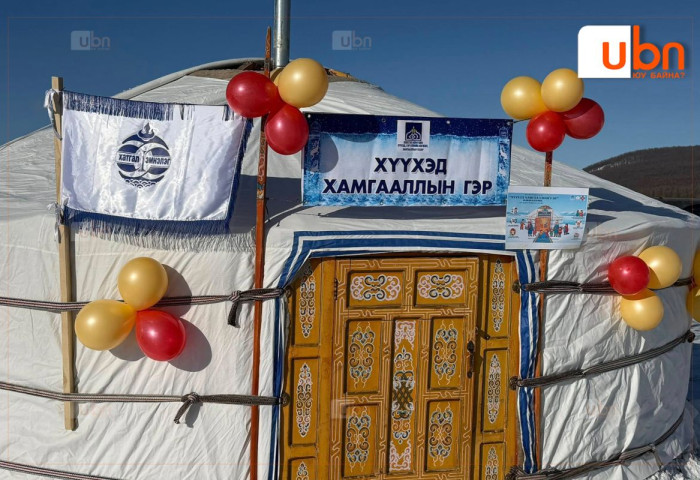 Мөсний баярын үеэр “Хүүхэд хамгааллын гэр” ажиллуулж байна