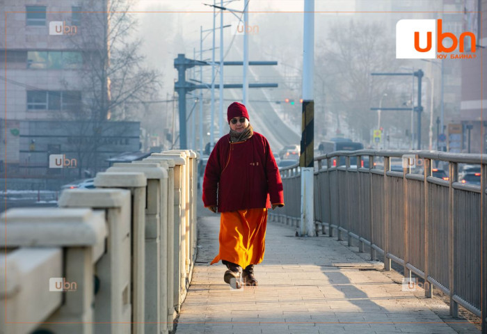 Улаанбаатарт өдөртөө -12 хэм хүйтэн