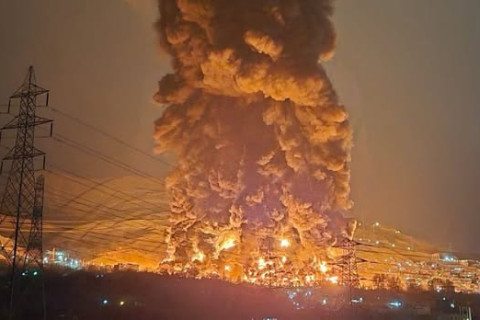 Израил Ираны газрын тосны агуулахад цохилт өгч, дөрвөн ажилтан амиа алджээ