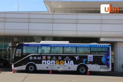 “Чингис хаан” олон улсын нисэх буудал руу автобус 24 цагаар үйлчилж байна