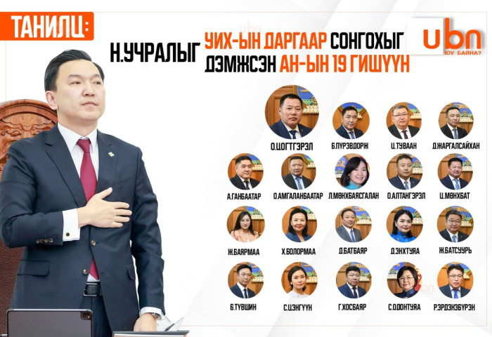 ТАНИЛЦ: Н.Учралыг УИХ-ын даргаар сонгохыг дэмжсэн АН-ын 19 гишүүн