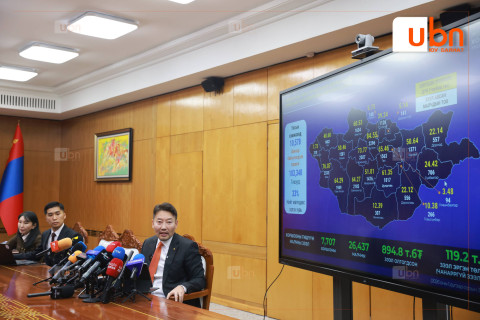 ШУУД: Шадар сайд Х.Ганхуяг цаг үеийн асуудлаар мэдээлэл хийж байна