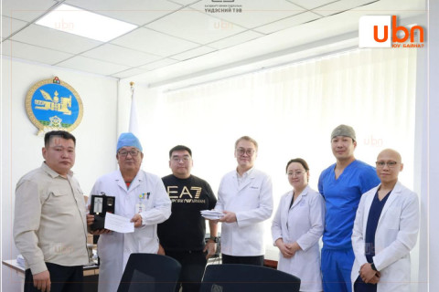 Мэс заслын үеийн дүрсжүүлэлтийг шууд дамжуулах сет болон мөнгөн дэмжлэг үзүүлжээ