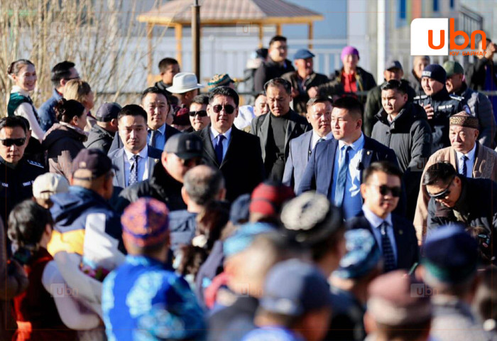 Монгол Улсын Ерөнхийлөгч У.Хүрэлсүх Баян-Өлгий аймагт ажиллаж байна