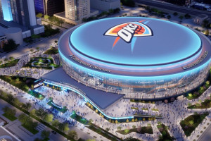 Okлахома Сити Тандер баг 2028 оны улирлыг шинэ ордондоо эхлүүлнэ