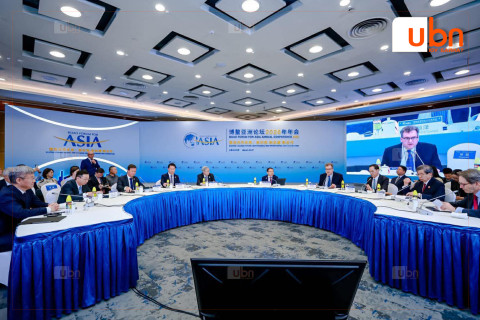 Монголбанкны Ерөнхийлөгч С.Наранцогт “Боао форум-2026”-д оролцож, байр сууриа илэрхийллээ