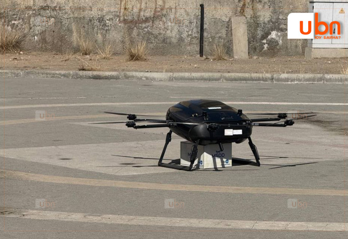 ГССҮТ-д цус, цусан бүтээгдэхүүнийг дроноор тээвэрлэн шуурхай хүргэлээ