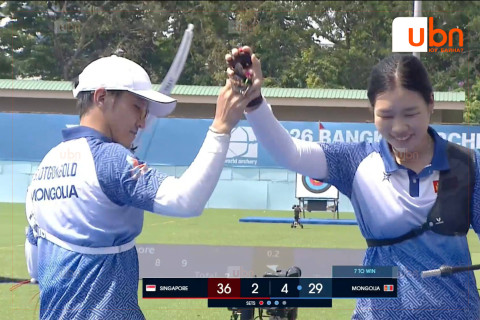 Монгол Улсын шигшээ баг алтан медаль хүртлээ