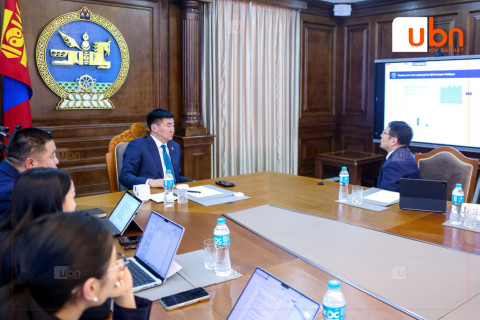 УИХ-ын дарга С.Бямбацогт Монголбанкны Ерөнхийлөгчтэй уулзлаа