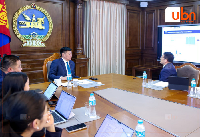 УИХ-ын дарга С.Бямбацогт Монголбанкны Ерөнхийлөгчтэй уулзлаа