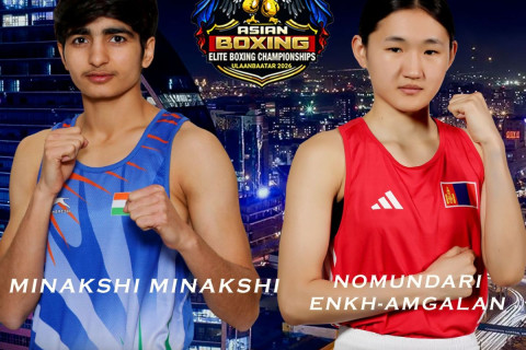 Э.Номундарь алтан медалийн төлөө отгон Дэлхийн аваргатай тулалдана