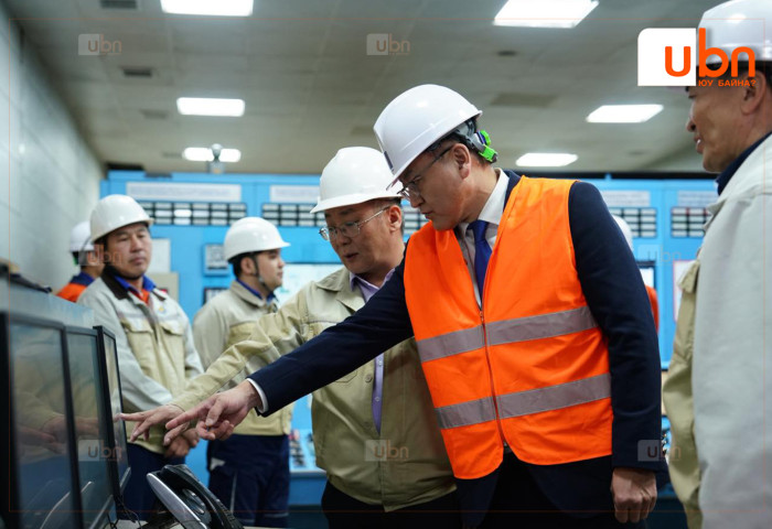 Эрчим хүчний сайд Б.Найдалаа “ДЦС-3” ТӨХК дээр ажиллаж, өнөөгийн нөхцөл байдалтай танилцлаа