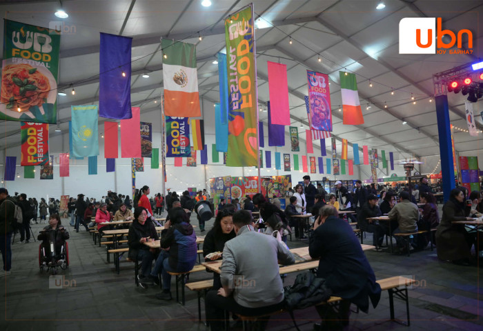 “UB food festival-2026” 18 улс үндэстний хоолоор үйлчилж байна