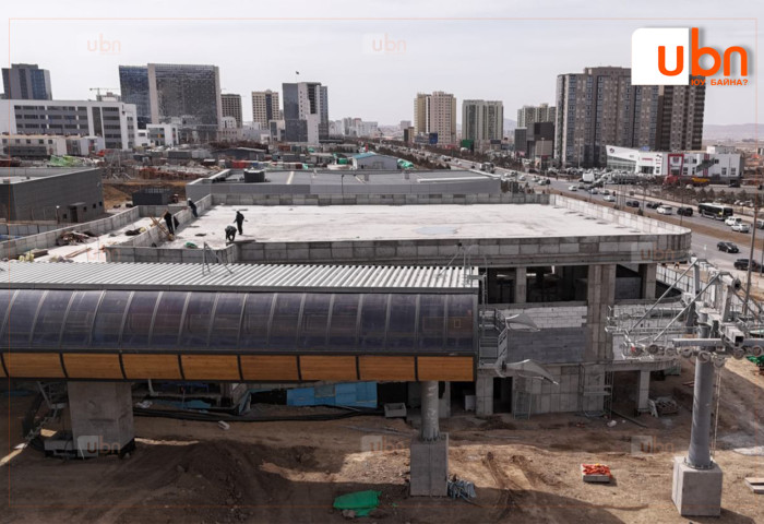 Дүүжин замын тээврийн барилгын ажил 70 орчим хувьтай байна