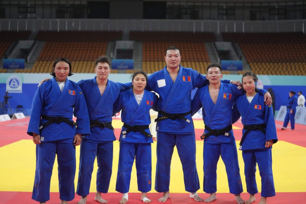 ЖҮДО: Монгол Улсын баг ААШТ-ийн багийн төрөлд АЛТАН МЕДАЛЬ хүртлээ