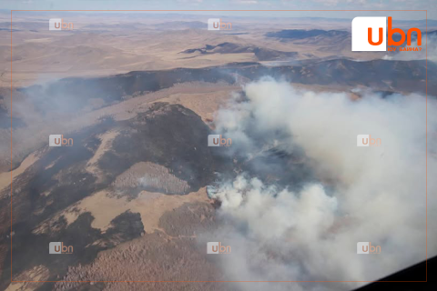 Хээрийн түймэрт 15.4 мянган га талбай шатжээ