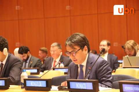 Шадар сайд Т.Доржханд НҮБ-ын Хөгжлийн санхүүжилтийн чуулга уулзалтад оролцож үг хэллээ