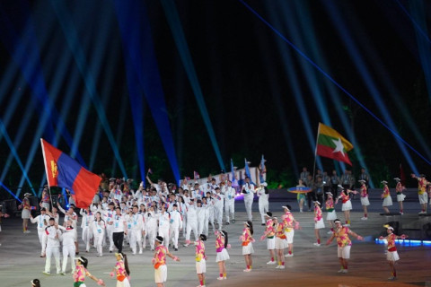 “САНЬЯА-2026”: Азийн элсний наадмын нээлтэд Г.Хандсүрэн Монголын багийн тугчаар оролцлоо