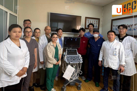 ХӨСҮТ-д хиймэл оюунд суурилсан хэт авиан оношилгооны шинэ төхөөрөмж суурилууллаа