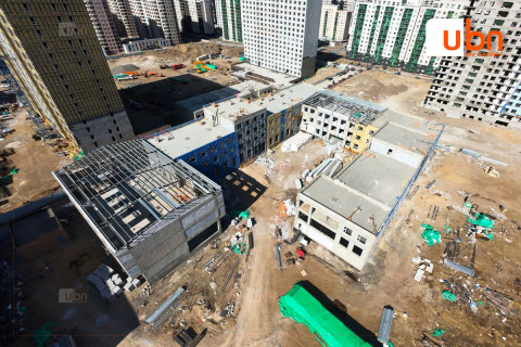 960 хүүхдийн суудалтай сургууль барьж байна