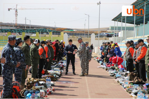 Дундговь аймагт гамшгаас хамгаалах иж бүрэн сургуулилалтыг зохион байгуулна