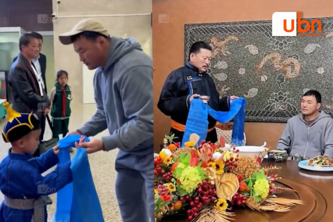 Дархан аварга А.Сүхбат хос 1024 бөхийн барилдаанд барилдахаар Өвөр Монголд очжээ