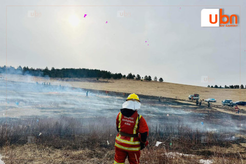 ОБЕГ: Хэнтий аймагт гарсан хээрийн түймрийг бүрэн унтраалаа