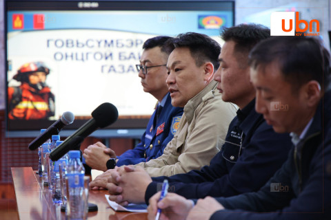 Шадар сайд Н.Номтойбаяр Говьсүмбэр аймагт ажиллаж байна
