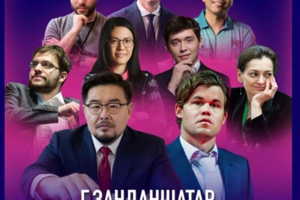 WORLD RAPID & BLITZ CHAMPIONSHIP: Г.Занданшатар Магнус Карлсон ахлагчтай “WR Chess” багт тоглоно