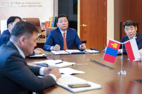Монгол-Польшийн ЗГ хоорондын комиссын хуралдааны хоёр талын даргалагч нар цахим уулзалт хийлээ